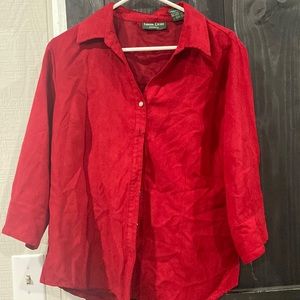 Red corporate shirt